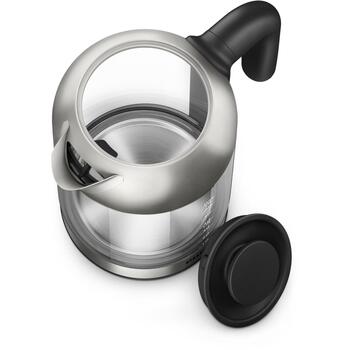 Чайник Philips HD9339/80, мощность 2200 Вт, объем 1.7 л, без проводов, 360° поворотная база, индикатор уровня воды, съемная крышка (HD9339/80)