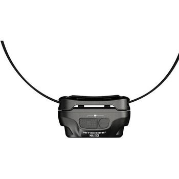 Nitecore Galvas lampa NU33 700 lm, 3 LED, IP66, ūdensizturīga līdz 1 m, USB uzlāde, Li-Ion akumulators, 2000 mAh (NU33)