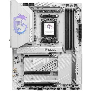 Msi Mātesplate MPG B850 EDGE TI WIFI, DDR5, 256 GB, 4 DIMM, 4 M.2, 5G LAN, Wi-Fi 7, 14+2+1 jaudas sistēma, 7.1 audio (MPG B850 EDGE TI WIFI)