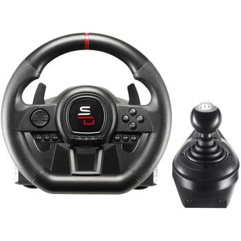 Subsonic Игровое колесо GS 650-X SA5658, 270 градусов, 26 см, 3 педали, PS4, XBOX ONE, XBOX Series X/S, два вибрационных мотора (SA5658)