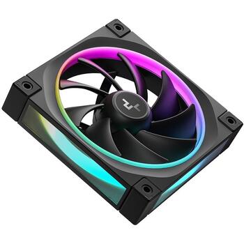 Deepcool Ventilators FL12-3 IN 1 R-FL12-BKAPN3-G, 500-2150 RPM, 55 CFM, 32 dB(A), 3 ventilatori, RGB LED (R-FL12-BKAPN3-G)