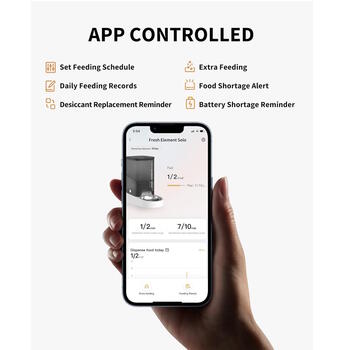 Умная кормушка для домашних животных с объёмом 3 л Fresh Element Solo P570 Белая PETKIT (P570 White)