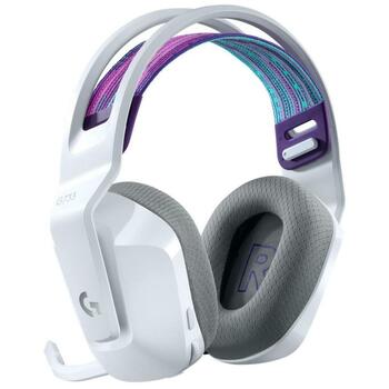 Logitech austiņas G733 981-000883, bezvadu, 20 m, 29 h akumulatora darbības laiks, 20 - 20000 Hz, multikoloru apgaismojums (981-000883)