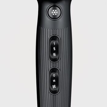Severin Фен 0167, 2300W, 2 скорости, 3 температурных режима, 2 насадки, 2.8m шнур, ионизатор, диффузор (0167)