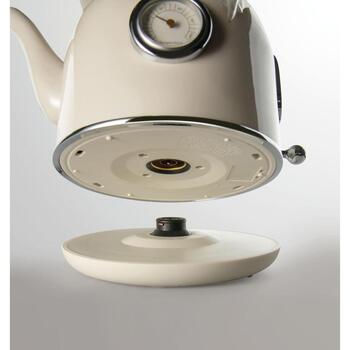 Gorenje Чайник K17CLIN, 2000 W, 1.7 L, Пластик/Металл, 360° вращающаяся база, Бежевый (K17CLIN)