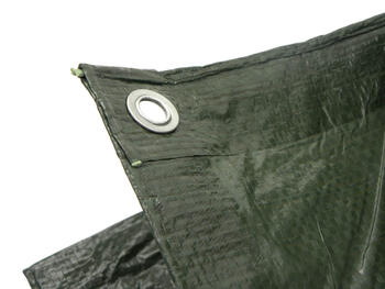 Geko Tarpaulin sheet G70305, 2x3m, 80g/m2, алюминиевые люверсы через 1м, усиленные края веревкой, водонепроницаемый, моющийся (G70305)