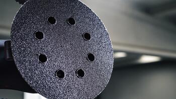 Slīppapīrs,akmenim,PEXGEX D=125mm,K180,5 gab., Ekscentra slīpmašīnām PRO F355 SLĪPDISKS, 2608605118, BOSCH (2608605118)