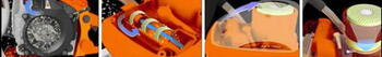 Spēka zāģis CSG-7410ES, ECHO, 14857200, 73,3 cm3, 3,2 kW, 350 mm, 20, 22, 25,4 mm (14857200)