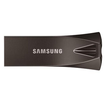 Samsung MUF-512BE4/APC BAR Plus USB-накопитель 512 GB USB 3.2 Gen 1 до 400 MB/s чтение до 110 MB/s запись USB-A Gray (MUF-512BE4/APC)