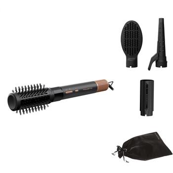 Rowenta фен UB9820E0, 1300W, 3 температурных режима, 3 скорости, выпрямление, завивка, объем (UB9820E0)