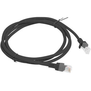 PATCHCORD KAT.6 UTP 1.5M CZARNY FLUKE PASSED LANBERG 10-PACK (PCU6-20CC-0150-BK)