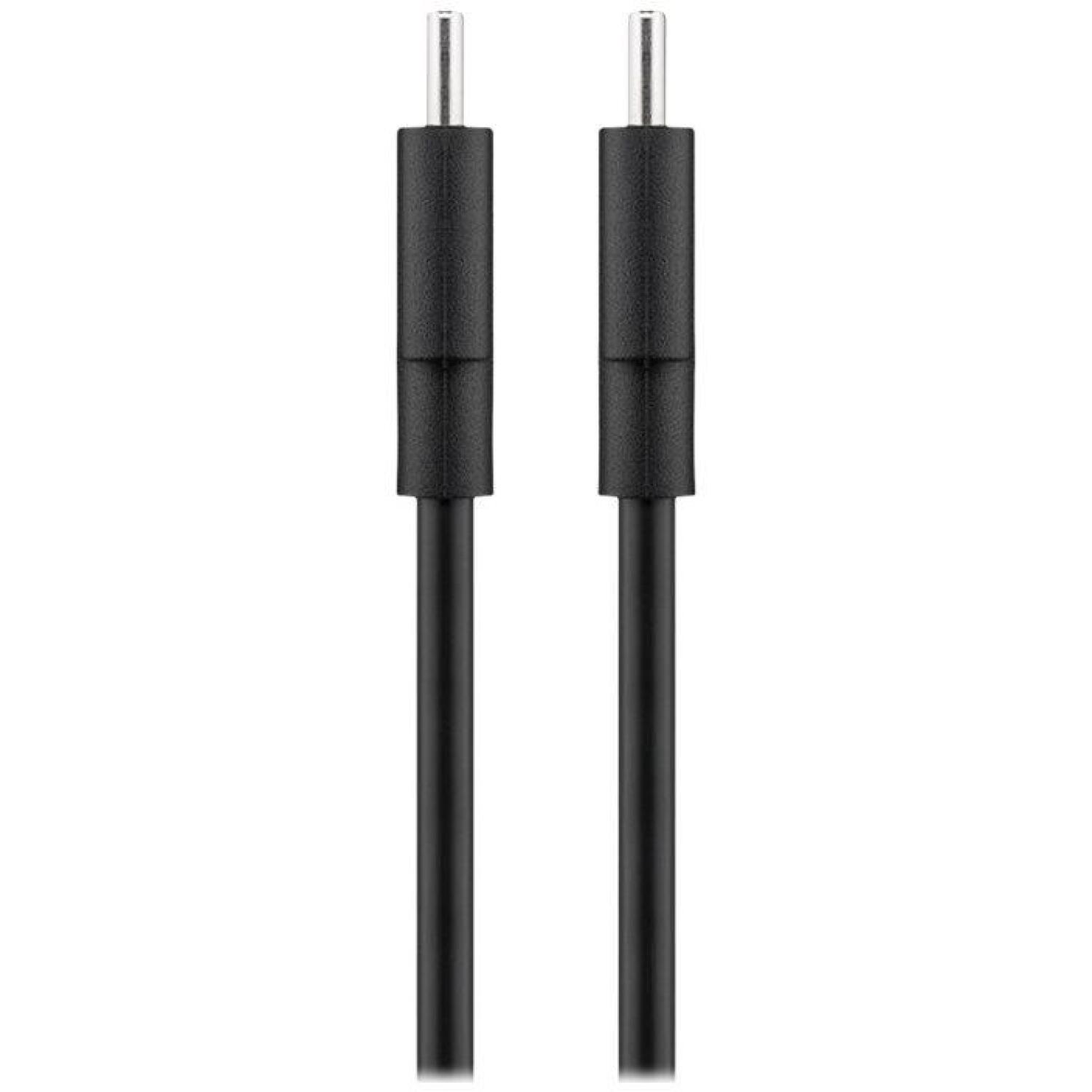Goobay USB-C uzlādes un sinhronizācijas kabelis 66316, 0.5 m, 3 A, melns, apaļš (66316)