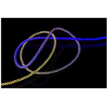 Fixed Lādēšanas kabelis USB-C/USB-C, FIXDLED-CC-RA, 60W, RGB apgaismojums, 1.2m (FIXDLED-CC-RA)