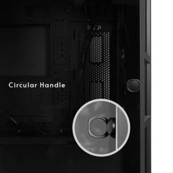 Chieftec Kaste APEX AIR GA-01B-M-OP, 2x USB 3.0, 3x 140mm PWM ventilatori, 400mm GPU, 175mm CPU dzesētājs, 420mm radiatoram (GA-01B-M-OP)