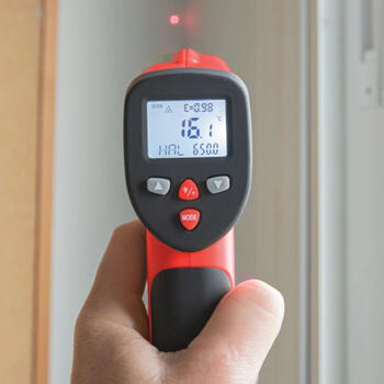 Divkārša lāzera infrasarkanais termometrs -50C˚ līdz +650C˚, 398 KAPRO (398)