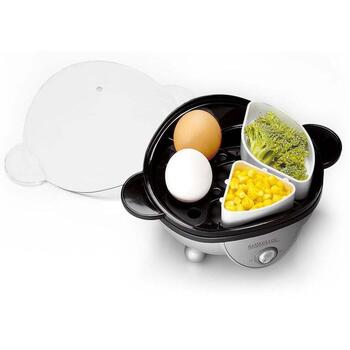 Gastroback 42801 яйцеварка, 7 яиц, 350 Вт, 220-240 В, поддон для пароварки, мерный стакан, звуковой сигнал (42801)