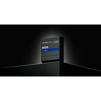 Teltonika Маршрутизатор RUT260000000 LTE 300 Mbit/s, 2 RJ-45, 3 антенны, 1 MiniSIM, IP фильтрация, DC (RUT260000000)
