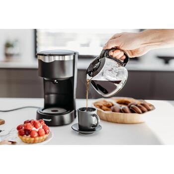 Prime3 Кофеварка SCM11, 0.65L, 650W, черный, функция поддержания тепла, автоматическое отключение (SCM11)