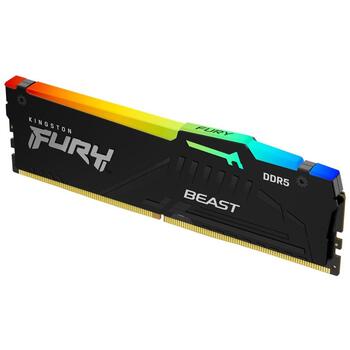 Kingston Модуль памяти KF568C34BBEA-16, 16 ГБ, DDR5, 6800 МГц, Нерегистрированный, Радиатор, Поддержка Kingston FURY CTRL (KF568C34BBEA-16)