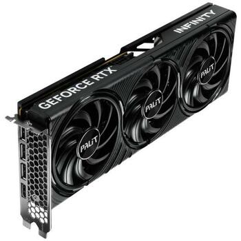 Palit Видеокарта NE7506T019T1-GB2061S 16GB GDDR7, 2407MHz, PCIe 5.0, 7680x4320, 3 вентилятора, SFF готова (NE7506T019T1-GB2061S)