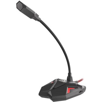 Genesis Spēļu mikrofons Radium 100 NGM-1407, 1.5m, -30dB, USB Type-A, dinamiskais, omnidirekcionāls (NGM-1407)