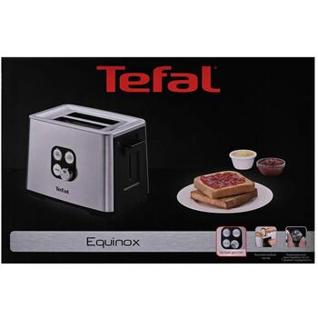 Tefal Tosteris TT420D30, 900W, 2 šķēles, 7 grauzdēšanas līmeņi, augsta pacelšanas funkcija, atkausēšanas funkcija (TT420D30)