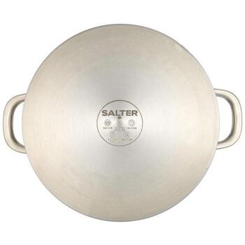 Salter Кастрюля BW13905, 9L, 24cm, нержавеющая сталь, стеклянная крышка, совместима с индукцией (BW13905)