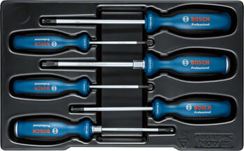 SL/PH/TX/PZ skrūvgriežu komplekts 6 gab., Skrūvgriezis SKRŪVGRIEŽU KOMPLEKTS 6 GAB. SL/PH/PZ/TX PROFESSIONAL, 1600A02CV3 BOSCH (1600A02CV3)