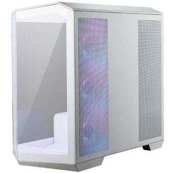 Msi Корпус MAG PANO M100R PZ WHITE, 440mm, 235mm, 405mm, 1x2.5, 1x3.5, 3x120mm, 1x120mm, прозрачная панель (MAGPANOM100RPZWHITE)