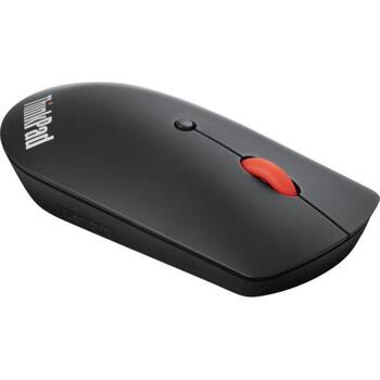 Lenovo ThinkPad Bluetooth тихая мышь 4Y50X88822, Bluetooth 5.0, 3 кнопки, 2400 dpi, Swift Pair, амбидекстричный дизайн (4Y50X88822)