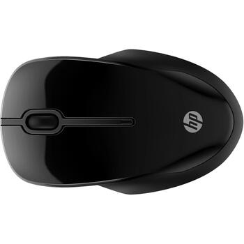 HP 250 Dual pele 6V2J7AA, Bluetooth/USB, 1600 DPI, 3 pogas, 10 m, 66.7 g, melna (6V2J7AA)