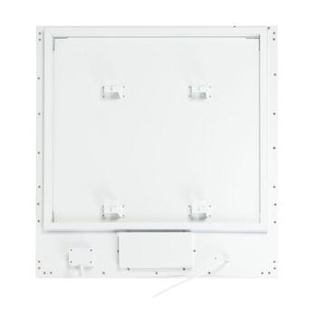 Infrasarkanais spoguļa sildītājs vannas istabai ar LED apgaismojumu un WiFi vadību sienas 400W IP24 Sani Mirror LED 400 White Eurom (350715)