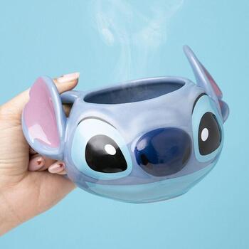 Paladone Stitch кружка PP10506LS, 450 мл, керамика, серая, Disney Stitch, 1 шт. (PP10506LS)