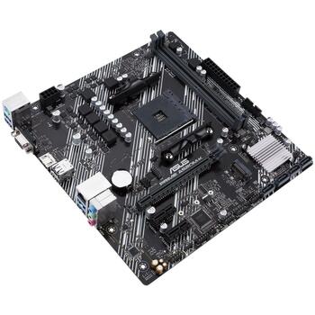 Asus Mātesplate PRIME A520M-K, AM4, DDR4, 64 GB, 1 x M.2, 4 x SATA III, 4 x USB 3.2 Gen 1, 7.1 kanālu audio (PRIMEA520M-K)