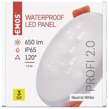 Emos LED светильник VIXXO ZV1122, 7,5 Вт, 650 лм, 220–240 В, IP65, 30 000 часов, 120°, 4 000 K (ZV1122)