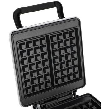 Adler Vafļu cepeškrāsns MS 3091, 1800 W, 2 vafļu, taisnstūra, balta, drošības slēdzis, neslīdošas kājas (MS 3091)