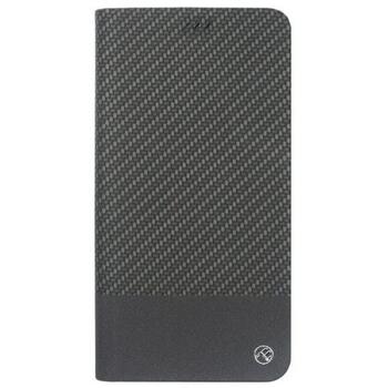 Tellur Grāmatu maciņš oglekļa iPhone XS TLL118303, 5.8