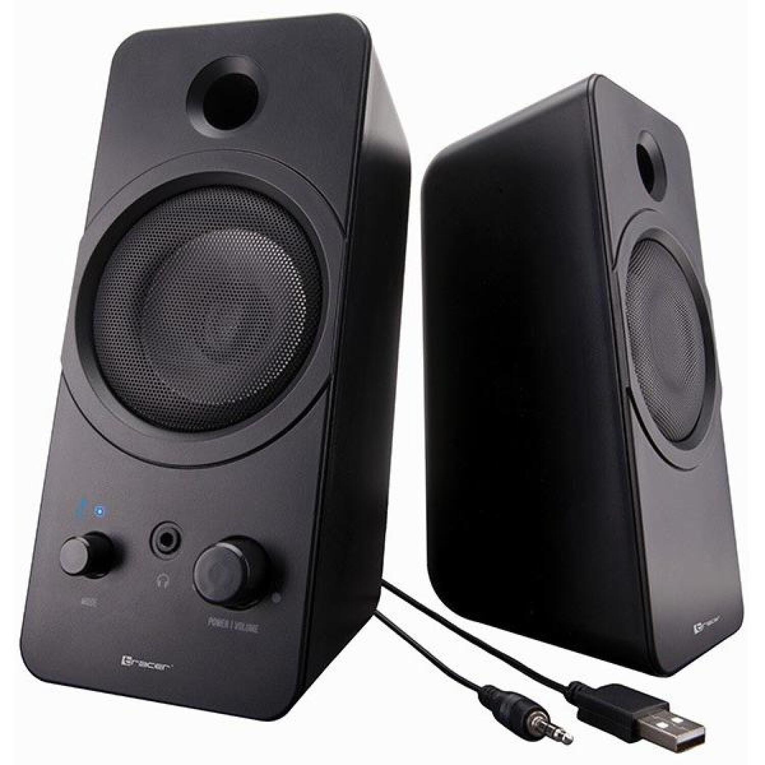 Tracer 2.0 Mark USB Bluetooth динамик TRAGLO46370, 12W, 2x6W, Bluetooth, 3.5mm вход, USB питание (TRAGLO46370)