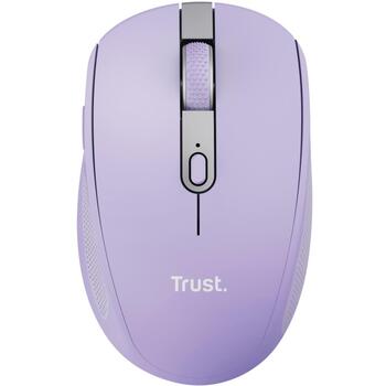 Trust Ozaa USB оптическая мышь 25384, 3200 DPI, 6 кнопок, беспроводная, тихий клик, перезаряжаемая батарея (25384)