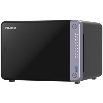 Qnap NAS TS-632X-4G 4GB RAM, 6 x 3.5-collu SATA, 2 x 10GbE, 2 x USB 3.2, PCIe Gen 3, atbalsta 2.5/5/10GbE (TS-632X-4G)