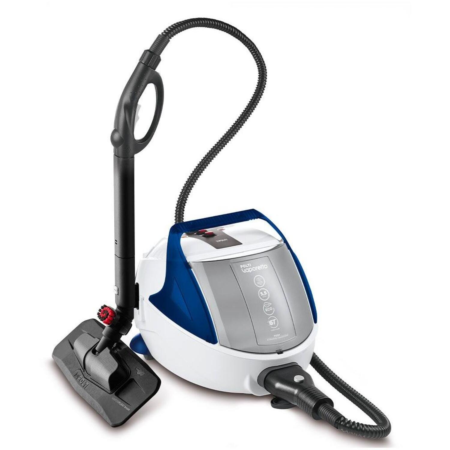 Polti tvaika tīrītājs PTEU0313 Vaporetto Pro 100 Eco Power, 1900 W, 5.5 bar, 2 L, 140 g/min, ECO funkcija, Turbo Steam funkcija (PTEU0313)