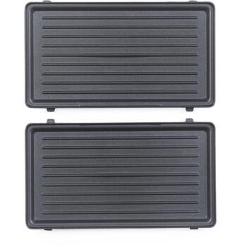 Salter 3-in-1 uzkodu gatavotājs EK6665VDE, 750W, 225x125mm, maināmas plāksnes, nepiedegoša virsma, gaismas indikatori (EK6665VDE)