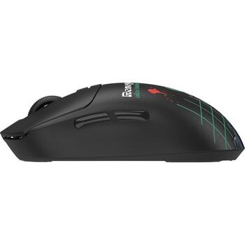 A4Tech Игровая мышь A4TMYS47746, 8 кнопок, 1.8м, 300 мАч, USB-C, 1000 Гц, 50-20000 CPI, RF 2.4 ГГц, черная (A4TMYS47746)