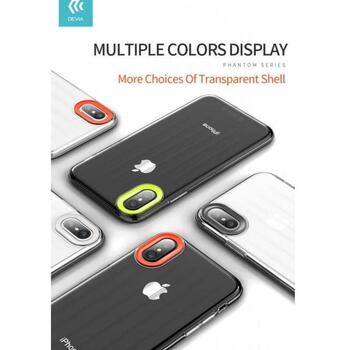 Devia Yonger Series Case iPhone XS Max 102010442022, Желтый, Резина, Задний, Вырез для камеры, Защита от царапин (102010442022)