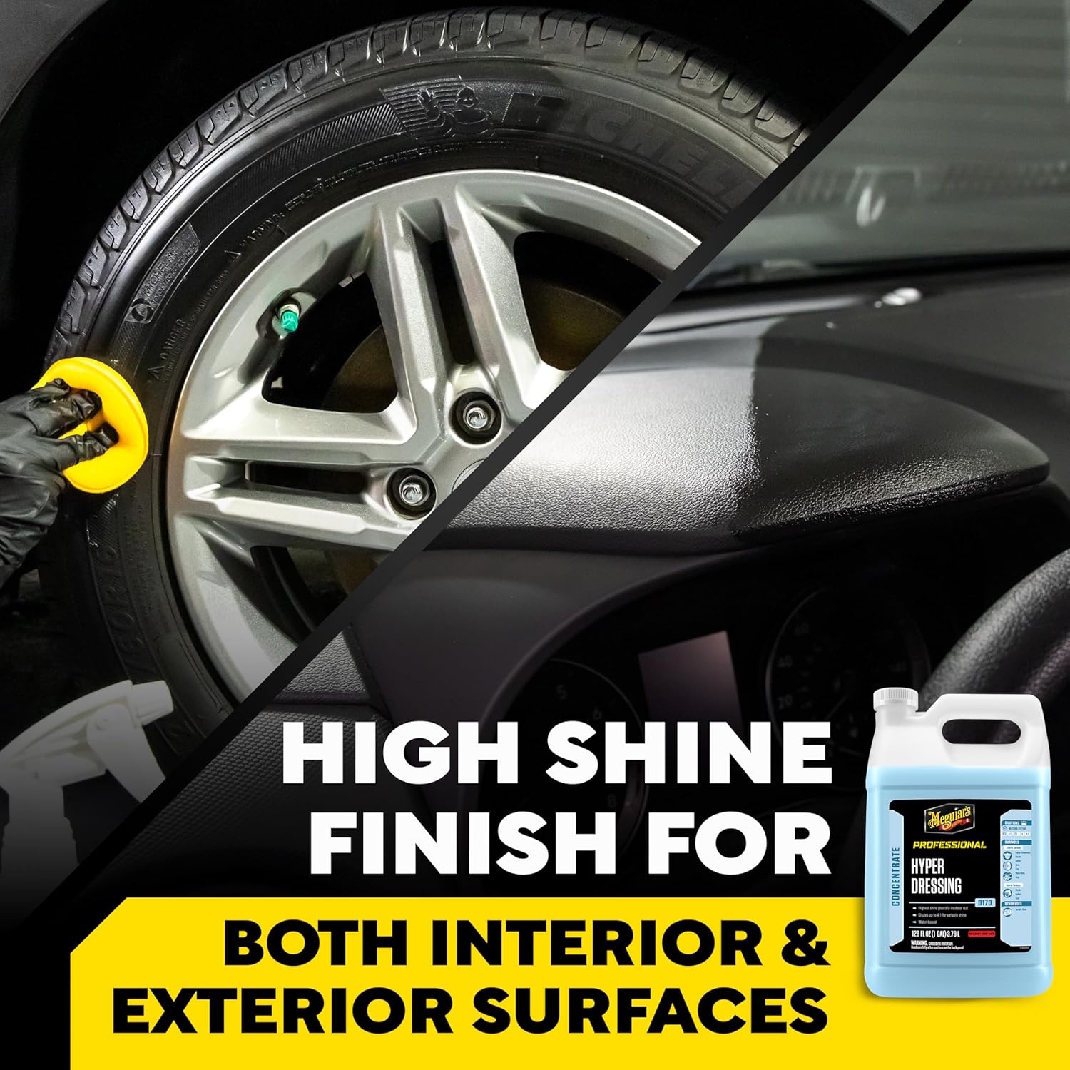 Meguiar's D17001 Многофункциональный глянцевый кондиционер 3,78 л (США) (D17001)