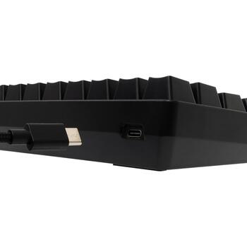 White Shark Клавиатура HAMACHI-B-US, механическая, 0.69кг, 84 клавиши, 1.8м USB кабель, RGB подсветка, синие переключатели (HAMACHI-B-US)