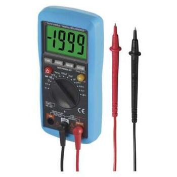 Emos Мультиметр MD-420 M0420, 2-300V AC, 200mV-300V DC, 1000A, 200Ω-20MΩ, 3,5 цифровой дисплей, автоматическое отключение (M0420)