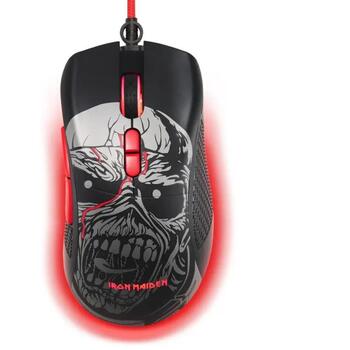 Subsonic Игровая мышь SA5612-IM1, 7200 DPI, 7 кнопок, красная LED подсветка, для правшей (SA5612-IM1)