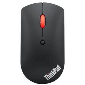 Lenovo ThinkPad Bluetooth тихая мышь 4Y50X88822, Bluetooth 5.0, 3 кнопки, 2400 dpi, Swift Pair, амбидекстричный дизайн (4Y50X88822)