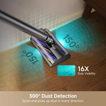 Vacuum Cleaner|DREAME|Air|Dry|Stick vacuum|Black|Bagless|Battery|VXV45A (VXV45A)